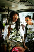 Swag Tee - woman (Green & White)