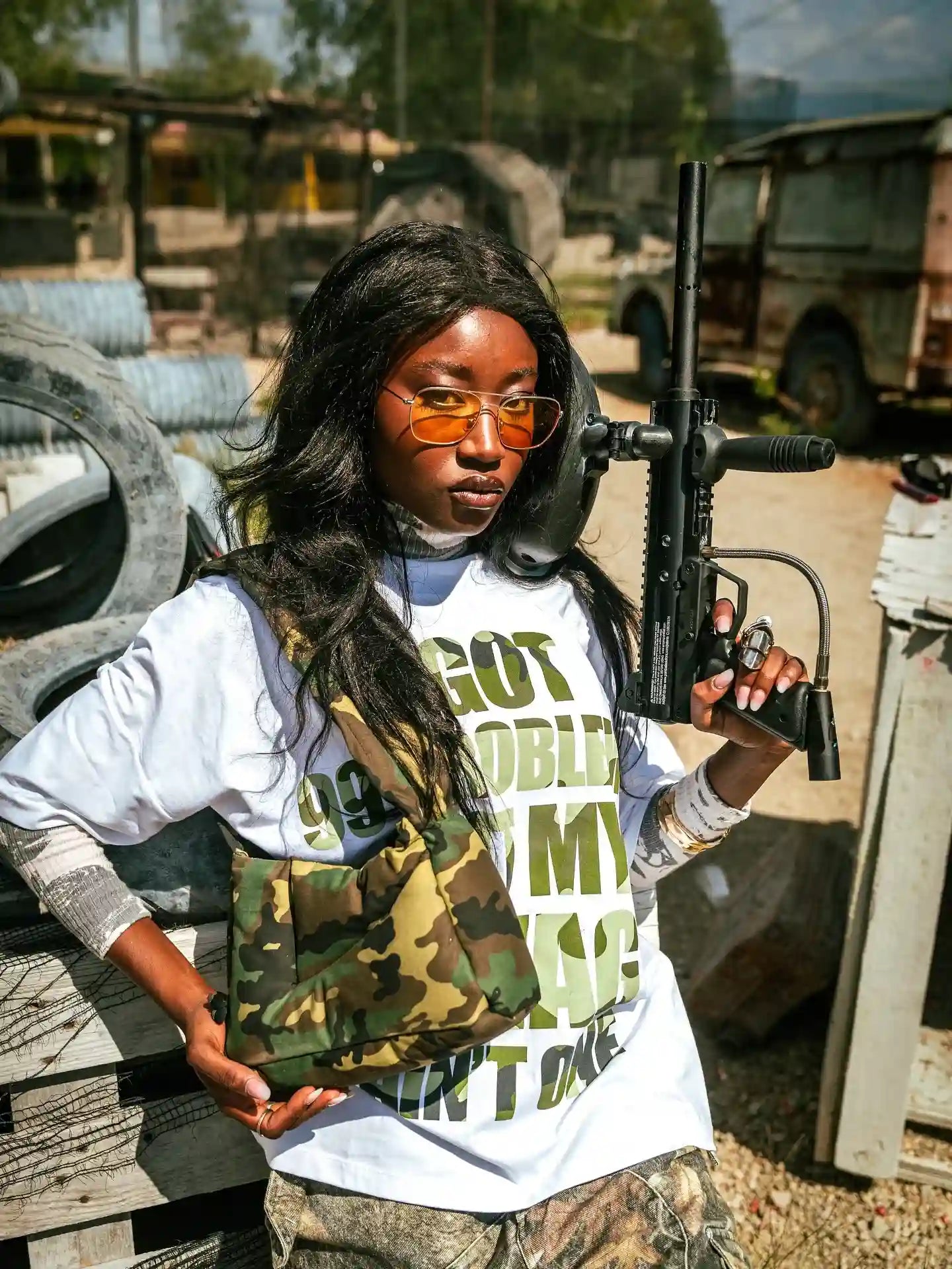 Swag Tee Full Metal - donna (Bianco)