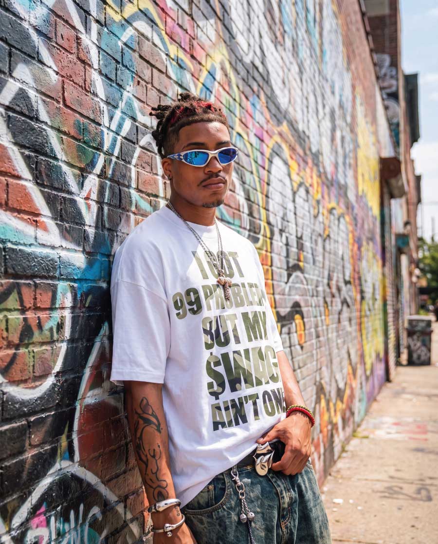 Swag Tee Full Metal - uomo (Bianco)