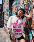 Swag Tee Pinkcamo - woman (Bianco)