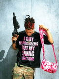 Swag Tee - man (Pink & Black)