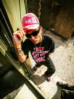 Swag Tee Pinkcamo man (Nero)