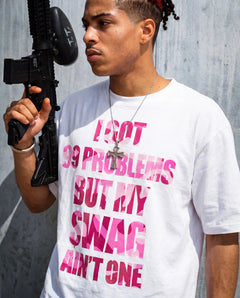 Swag Tee Pinkcamo (Bianco)